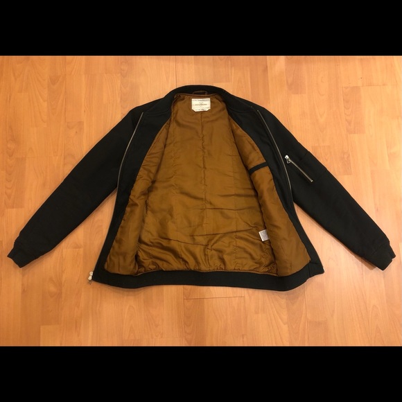 *Like New* Moto-inspired Black Bomber Jacket SizeS - Picture 2 of 5